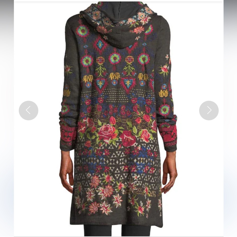 Johnny Was Multicolor Embroidered Jacket - Picture 4 of 14